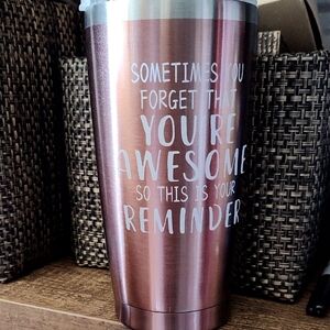 Rose Gold Tumbler,New